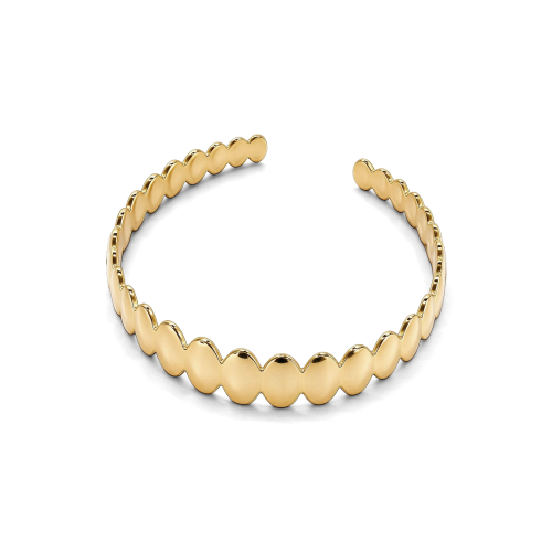 Bracelete Círculos Banhado a Ouro 18k