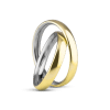 Par de Alianças de Moeda 18k Tradoni 3mm