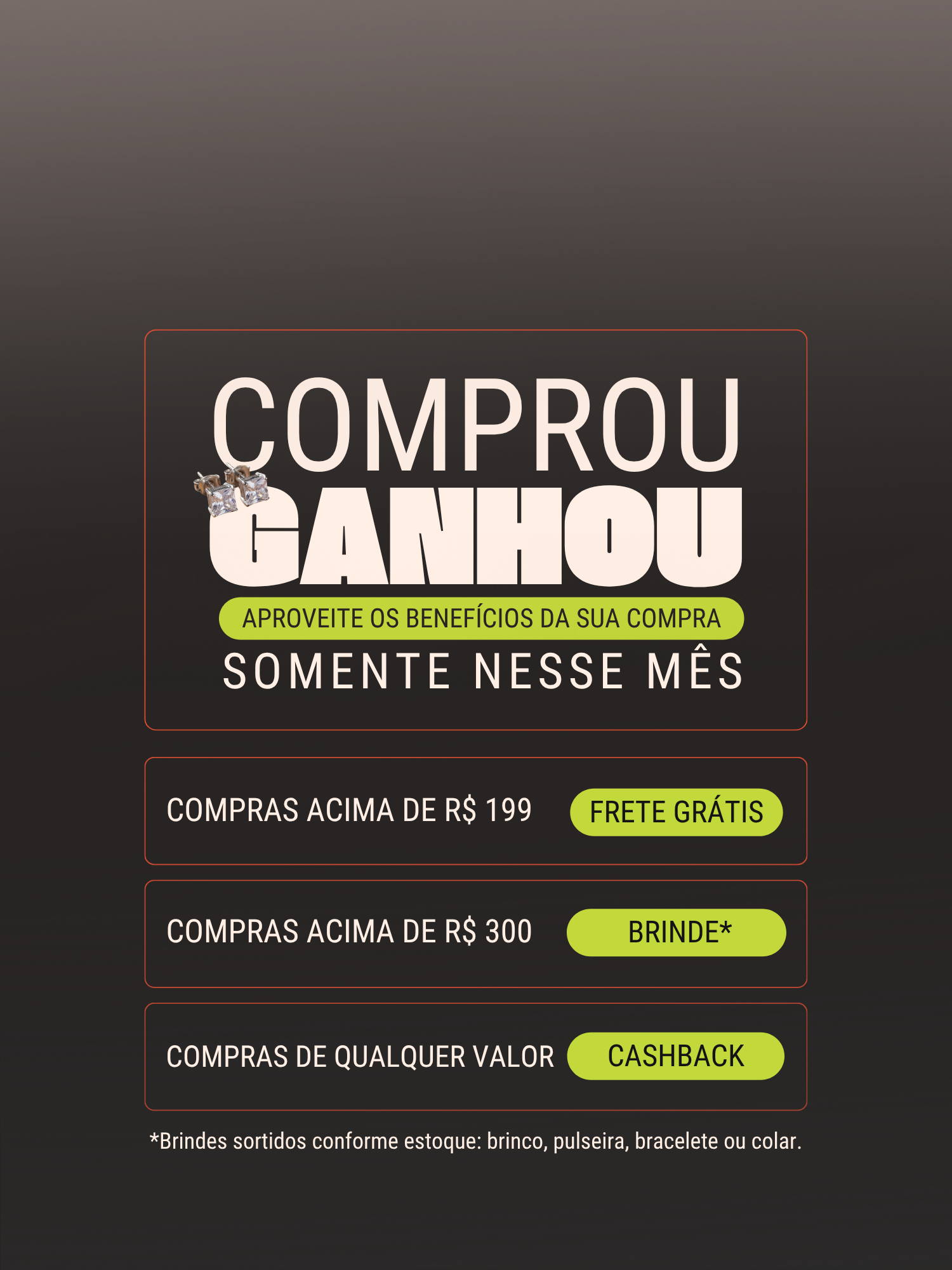 Black November - Comprou Ganhou