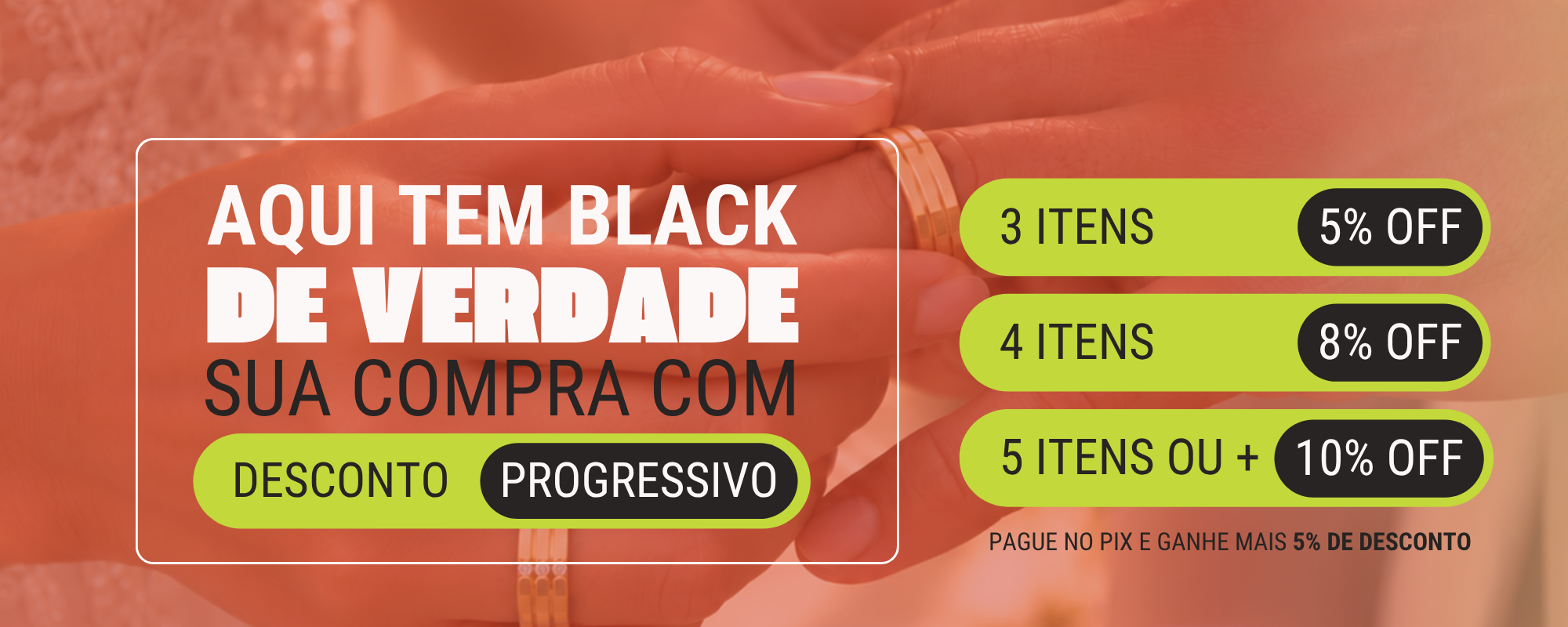 Black November - Desconto Progressivo