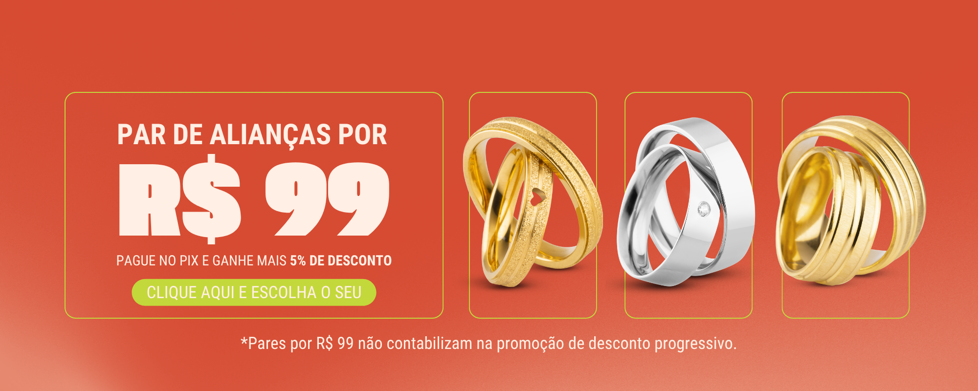 Black November - Pares R$99